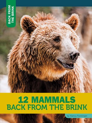cover image of 12 Mammals Back From the Brink
